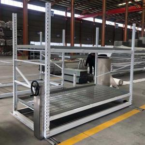 Double Layers Seedbed Ebb And Flow Greenhouse Rolling Bench Grow Tables