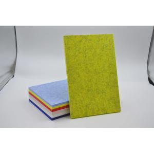 China 9mm Pet Polyester Fiber Acoustic Wall Tiles For Office And Meeting Room on sale