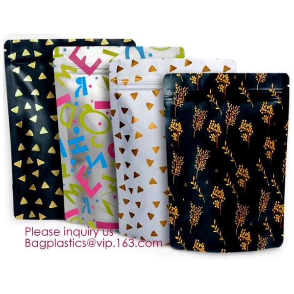 Quality OEM Package Small Flat Silver Zip Lock Mylar Foil Square Bottom Food Bag, Biodegradable Aluminum Foil Pouch wholesale