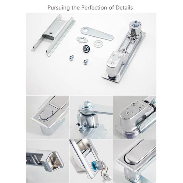 Electric Panels Paddle Latch Lock Aluminium Alloy , Machinery Covers Swing Handle Lock