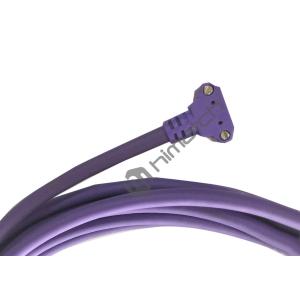 Round Standard USB Cable , A/M To Micro B USB Cable With Thumbscrew Locking