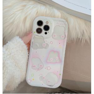 Slim Shockproof Phone Cases Pink Rabbit Iphone 15 Apple Phone Case