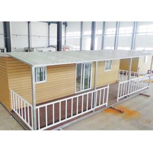 Cheap Australia Folding Mobile Homes , One Floor Villa Style Prefabricated Mobile Homes for sale