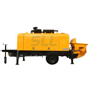 Hydraulic Secondary Constructional Portable Concrete Pump 30mm Max Aggregate