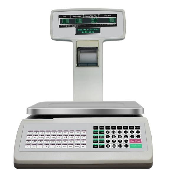 Quality High Accuracy Cash Register Scale 30kg Bill Ticket Receipt Printing Scale wholesale