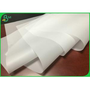 CAD Drawing Transparents Paper 90gsm Smooth Tracing Paper Rolls 30" * 50mts