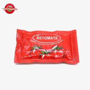 36g Flat Sachet Tomato Paste Double Concentrated For Convenient Storage