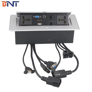 Pre-wired Type Pop Up Conference Table Socket Box with power data outlet