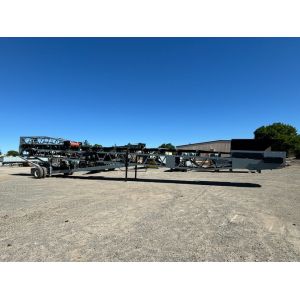 Heavy-Duty Mobile Stacking Conveyor System for Continuous Pile Formation in