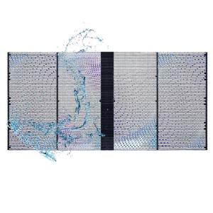 P7.8-7.8 Outdoor Transparent LED Display SMD1921 High Transparency 75% For