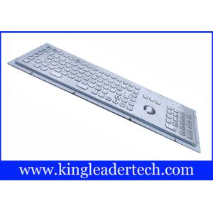 Industrial Kiosk Computer Metal Keyboard With Panel Mount Function Keys