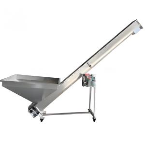 Efficient Large Silo Stainless Steel U-Shape Spiral Ice Conveyor