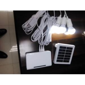 Portable Solar Powered Led Kit Solar Lighting Kit Camping Customized Size