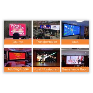 1000nits 104x104dots P3.91 P4.81mm indoor led display signs