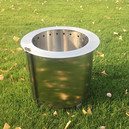 Quality 13 Inch Outdoor Double Flame Smokeless Fire Pit 13 Inch Portable wholesale