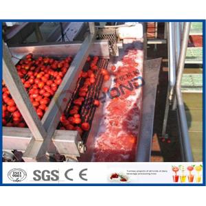 200KW Power Tomato Ketchup Machine Tomato Processing Machine 304 Stainless Steel