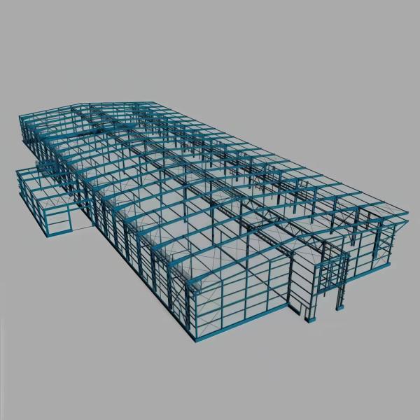 Quality Customizable Pre Engineered Steel Building Structure Q355 Q235B Grade wholesale