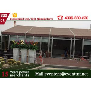Rot - proof Big Size White Aluminum Large Frame Tent For Party / Events