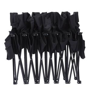 OEM Collapsible Bench Portable 6 Seats Foldable Beach Chair with Carry Bag and
