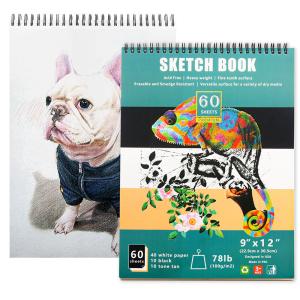 China Hard Cover Customized Logo Recycled Fashion Design Sketch Book A3 A5 Artist Sketchbook on sale