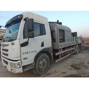 China Zoomlion Truck-Mounted Concrete Pump Truck with 100 m3/h Productivity and After-Sales Service on sale