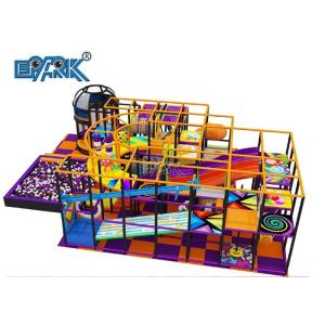 Kids Trampoline Center Soft Play Indoor Playground With Tube Slide Ocean Ball