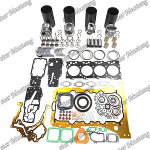China S4D104-1 F4GE Overhaul Rebuild Kit Cylinder Liner Piston With Pin Kit Valve Seat Valve Guide Gasket Kit For Komatsu on sale