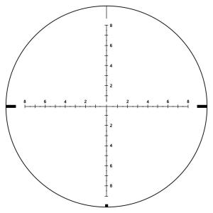 2019 Beautiful 1-8x24 Scope for Hunting Maximum Output Power 0 and Shockproof