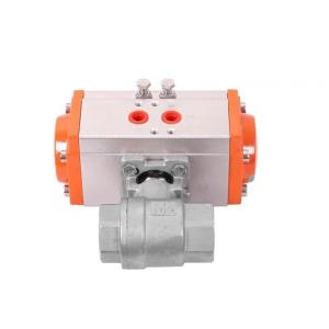 CF8 Pneumatic Valve with ISO 9001 Certification and Normal Temperature 2PC Ball