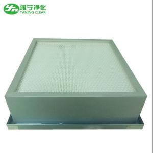 1500 Air Volume Clean Room Hepa Filter Box For Electronic And Pharmaceutical