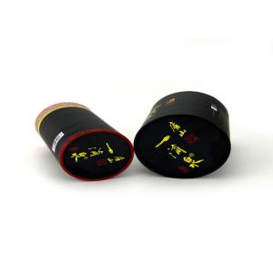 Cardboard Paper Tube With The Window In The Lid