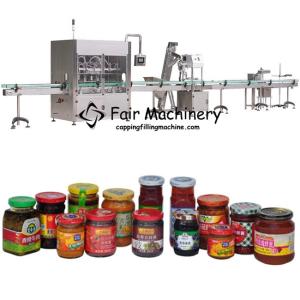 Buy cheap 100ml 35BPM Piston Liquid Filling Machine , 380VAC Automatic Honey Filling from wholesalers