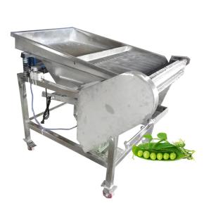 fresh green bean edamame green soybean picker and shelling machine/fresh green