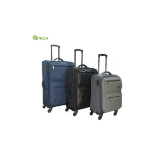China Wholesale Expandable Soft Sided Travel Luggage with Spinner Wheels and Tsa Lock on sale
