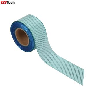 China Polyurethane Iridescent Reflective Heat Transfer Film Retro Reflex Tape Hi Vis Segmented EN20471 on sale