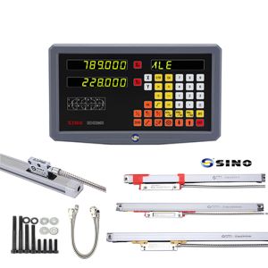 SINO 2-Axis Optical Display Readout With Linear Encoder, Length 70-1020mm, For