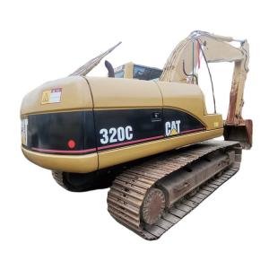 Good Condition Used Caterpillar Cat 320C 20 Ton Excavator with 0.8 m3 Bucket