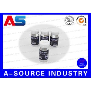 Adhesive Scratch Off Vial Stickers Holographic Printing Custom Design