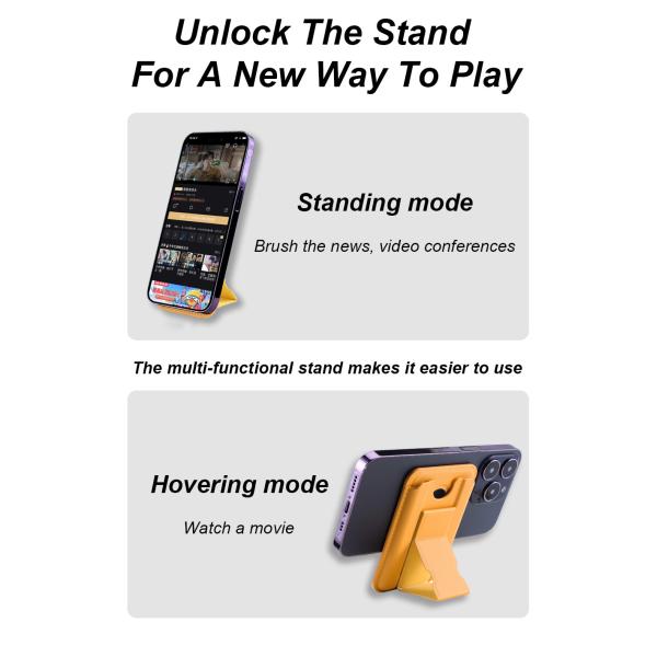 Slim Magsafe Wallet Durable iPhone Leather Wallets Eco Friendly