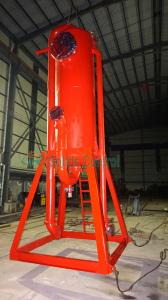 China Oil Gas Drilling Mud Gas Separator Treat Gas Invade Mud DN100mm - DN200mm 180m3/H on sale