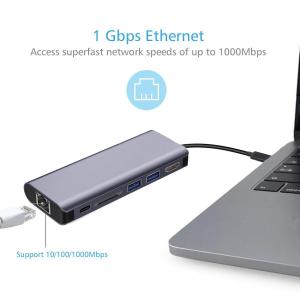 Cheap USB Hub 6-Port USB 3.0 Ultra Slim Data Hub for computer, Mac Pro / mini with Micro USB Charging for sale