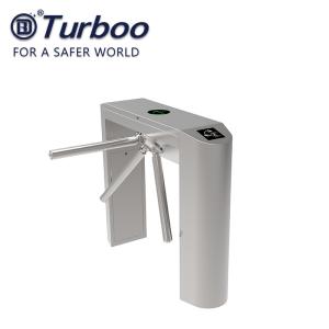 Waist Turnstile Security Gate Pedestrian Waterproof Semi Automatic Access