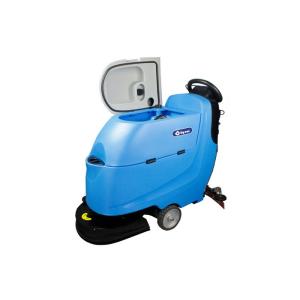 Portable Walk Behind Floor Sweeper / Auto Warehouse Floor Scrubber