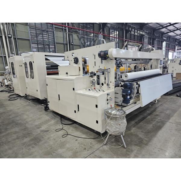 Glue Lamination Small Toilet Paper Roll Making Machine Kitchen Towel Rewinding Machine