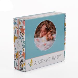 Corrugated Cardboard Printed Mailer Boxes Foldable For Baby Products Packing