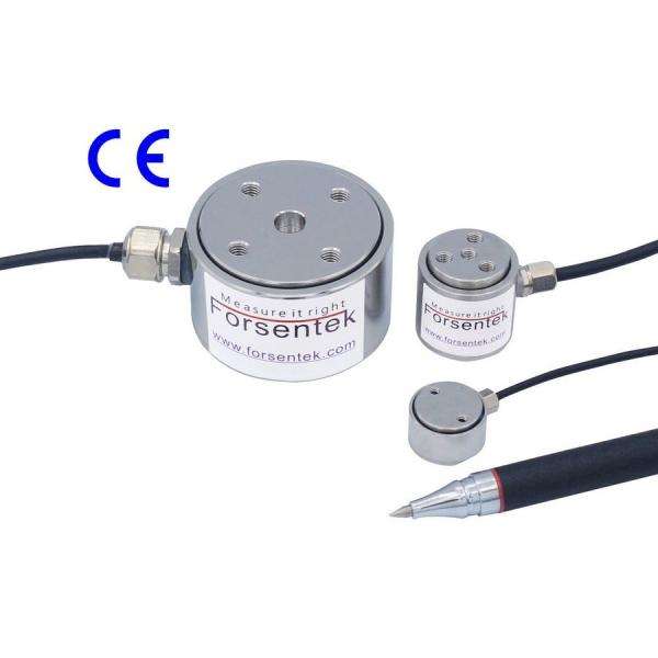 Quality Flange Type Load Cell 1000kg Thrust Force Sensor 10kN Compression Force Measurement wholesale