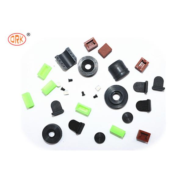 Silicone Hole Stopper Rubber Pipe Plug For Dust Proof / NBR FKM EPDM