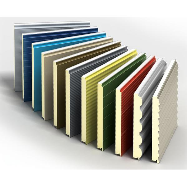 High Density Polyurethane Composite Panels Weatherproof Sandwich Insulation