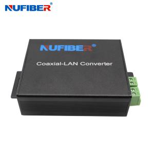 12VDC IP Ethernet Over 2 Wire Extender Valid Data Flowing Rate Up To 80Mbps