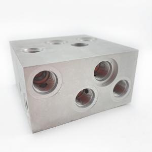 Customized Carbon Steel Hydraulic Manifold Block Fully Customizable and RoHs
